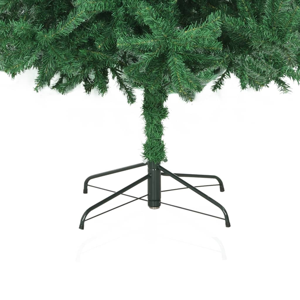 vidaXL Artificial Pre-lit Christmas Tree 300 cm Green