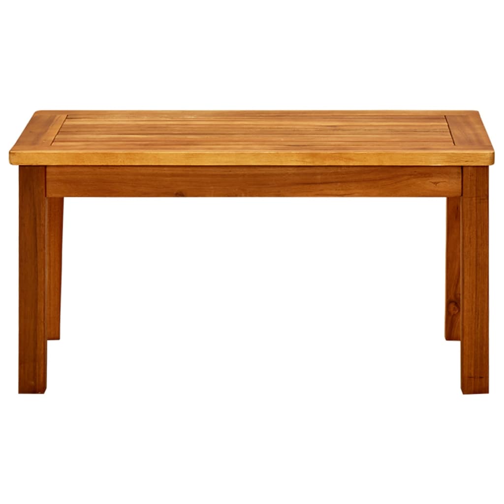 vidaXL Garden Coffee Table 70x40x36 cm Solid Acacia Wood