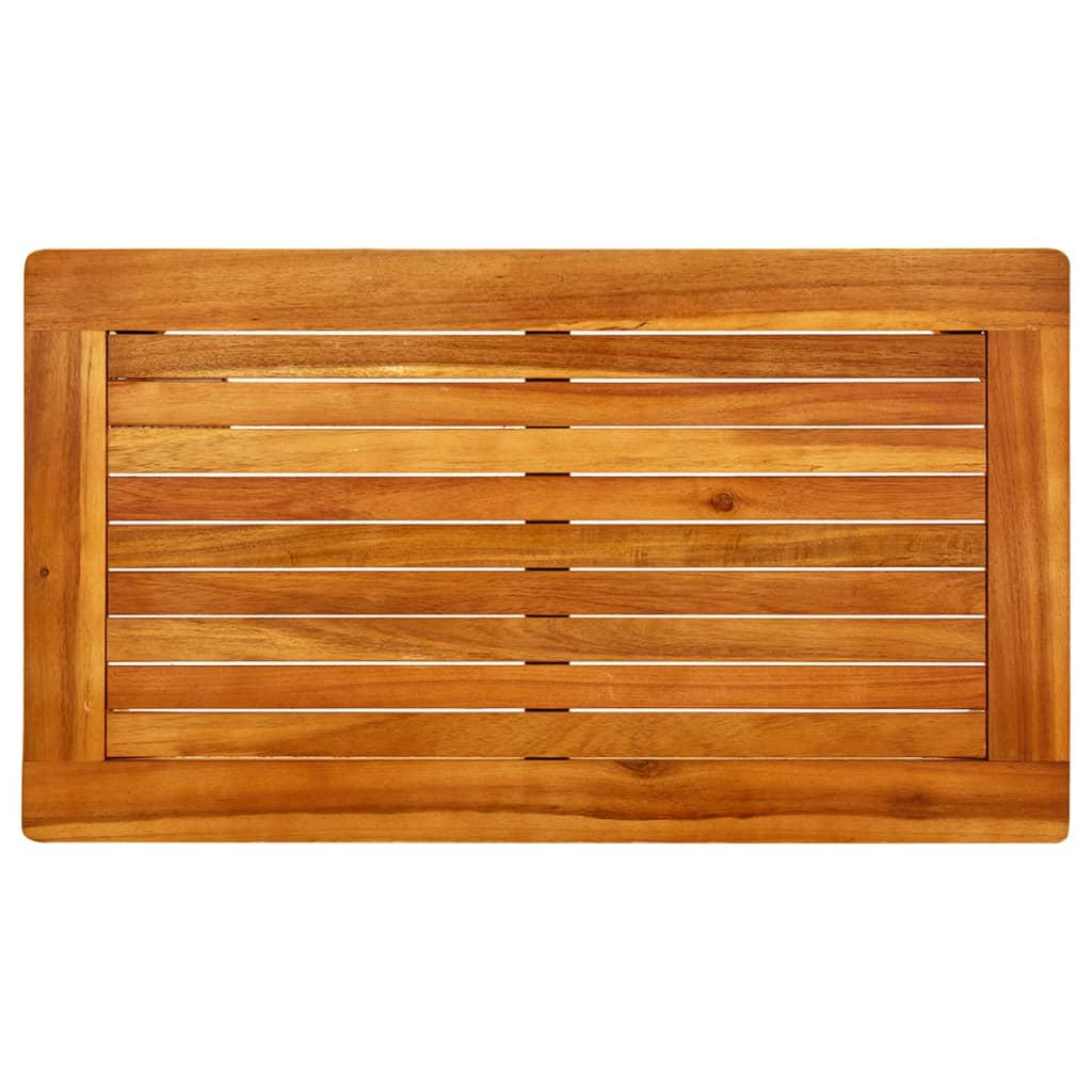 vidaXL Garden Coffee Table 70x40x36 cm Solid Acacia Wood