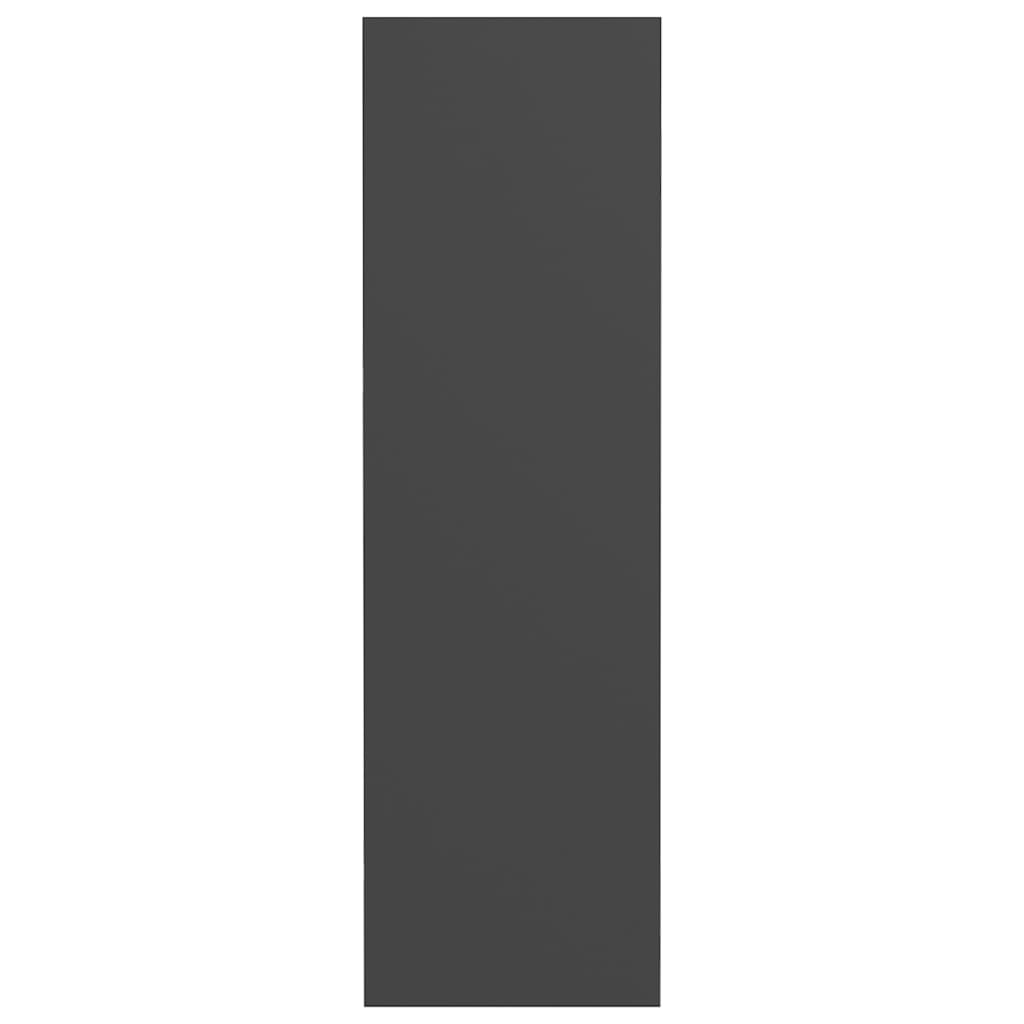 vidaXL Wall Shoe Cabinets 4 pcs Grey 60x18x60 cm Engineered Wood