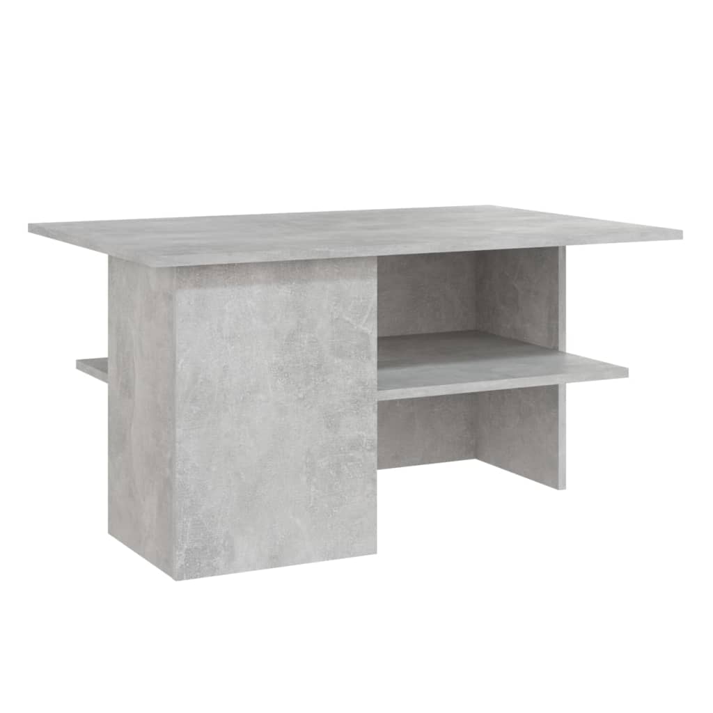 vidaXL Coffee Table Concrete Grey 90x60x46.5 cm Engineered Wood
