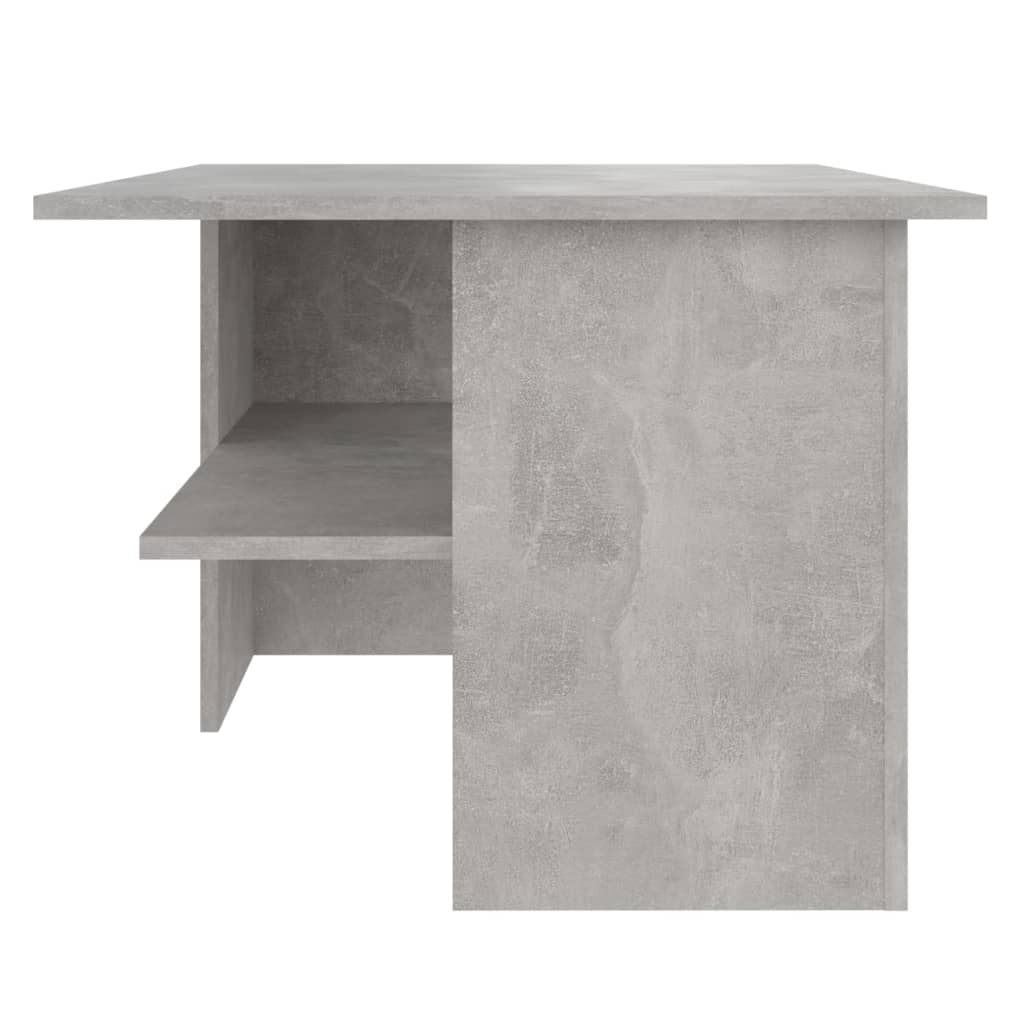 vidaXL Coffee Table Concrete Grey 90x60x46.5 cm Engineered Wood