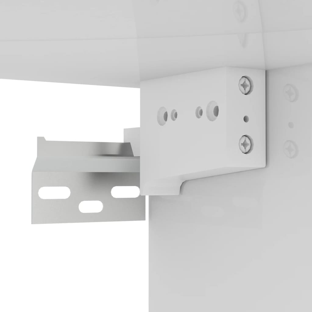 vidaXL Hanging TV Cabinet High Gloss White 60x30x30 cm