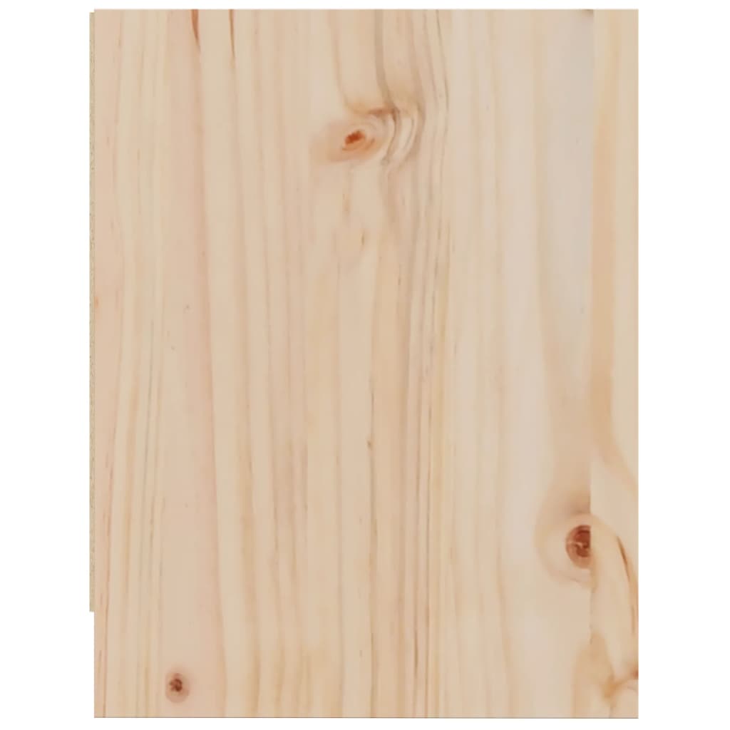 vidaXL Bedside Cabinet 40x30.5x40 cm Solid Pinewood