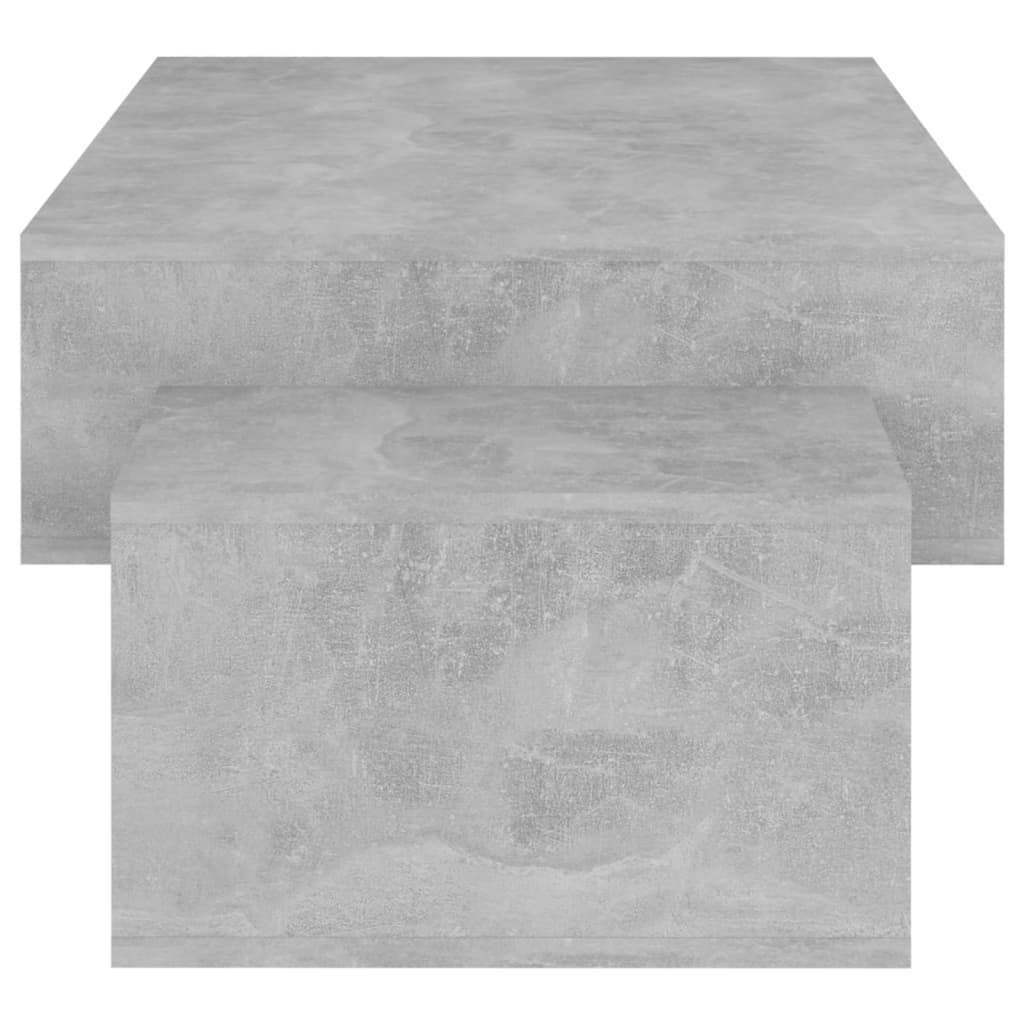 vidaXL Coffee Table Concrete Grey 105x55x32 cm Engineered Wood