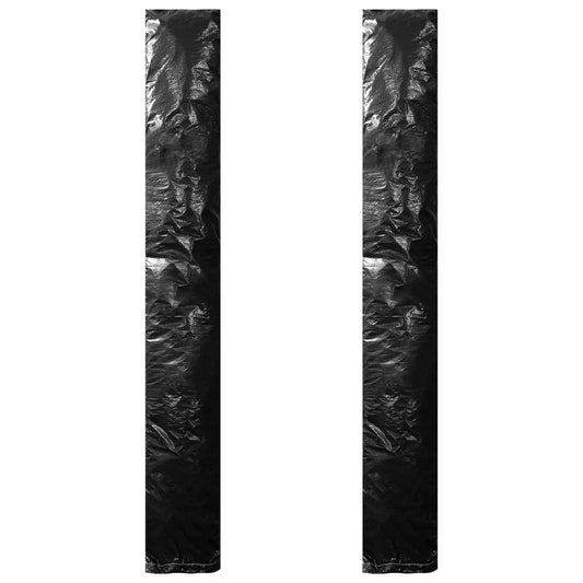 vidaXL Umbrella Covers 2 pcs with Zipper PE 175 cm