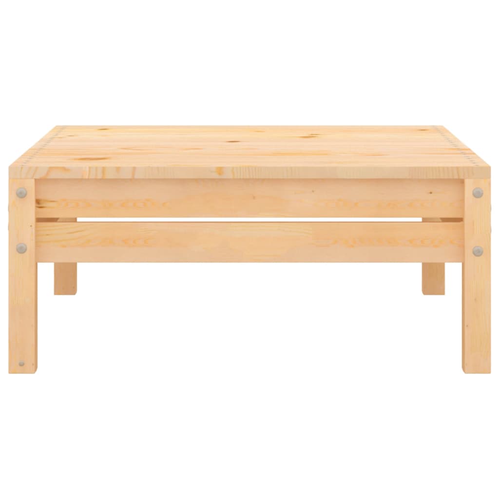 vidaXL Garden Footstool Solid Pinewood