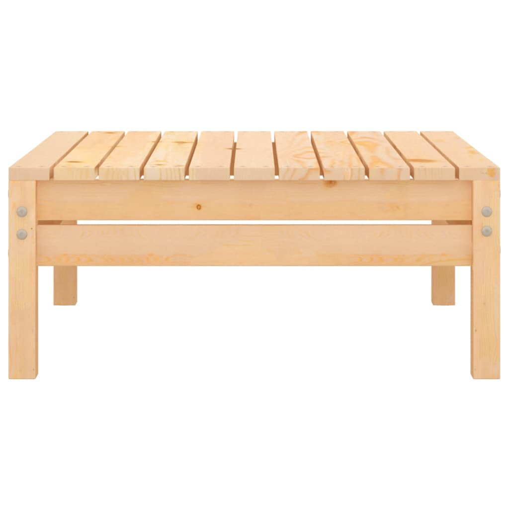 vidaXL Garden Footstool Solid Pinewood