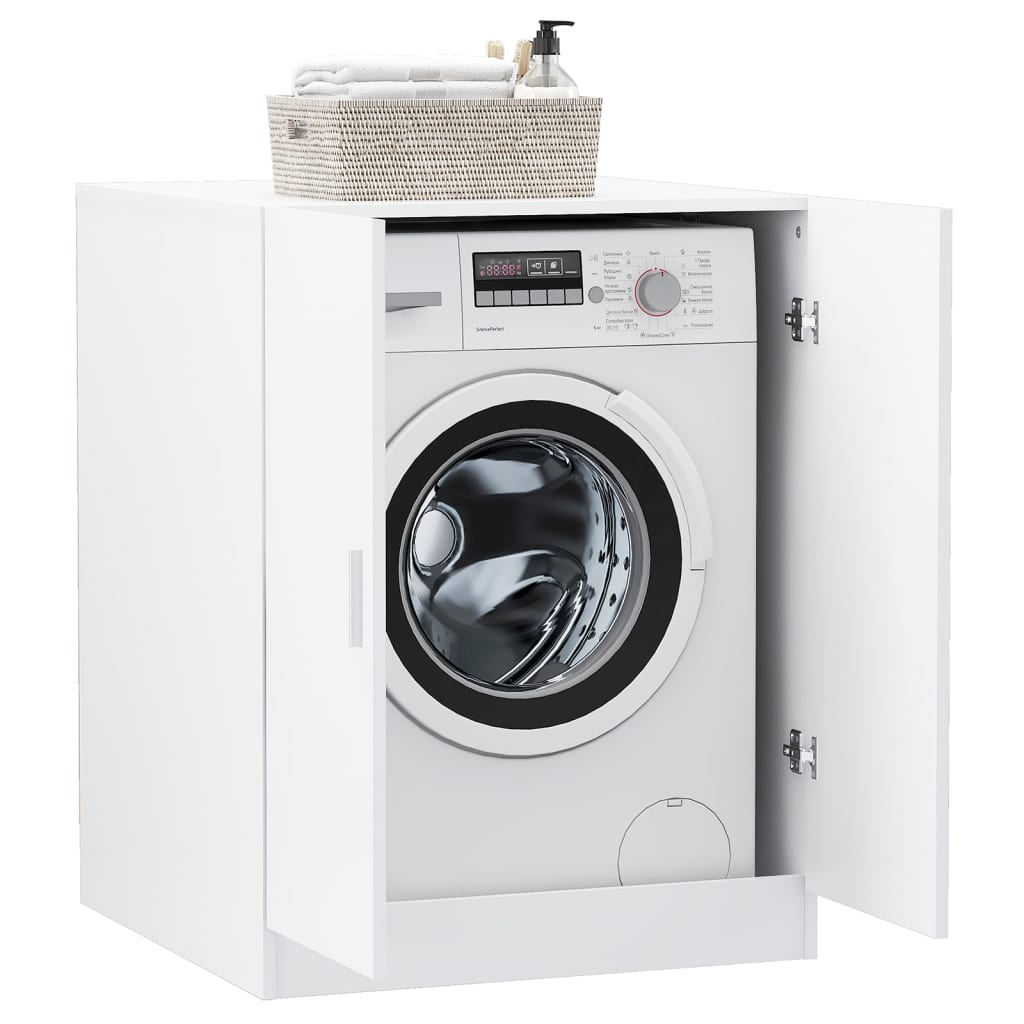 vidaXL Washing Machine Cabinet White