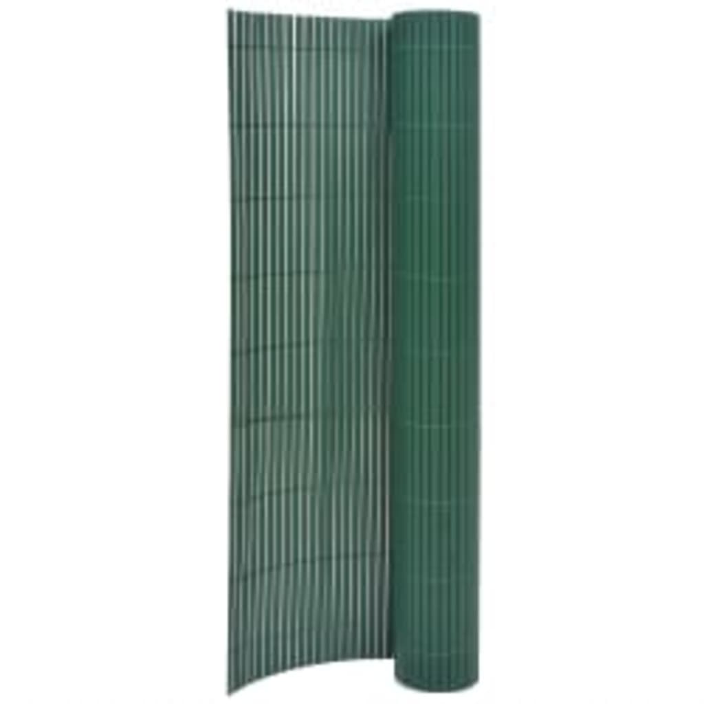 vidaXL Double-Sided Garden Fence 110x400 cm Green