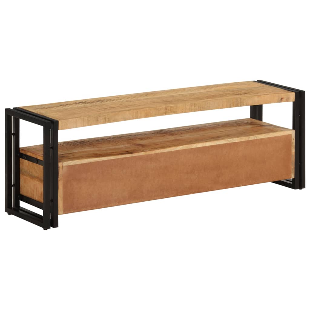 vidaXL TV Cabinet 120x30x40 cm Solid Wood Mango