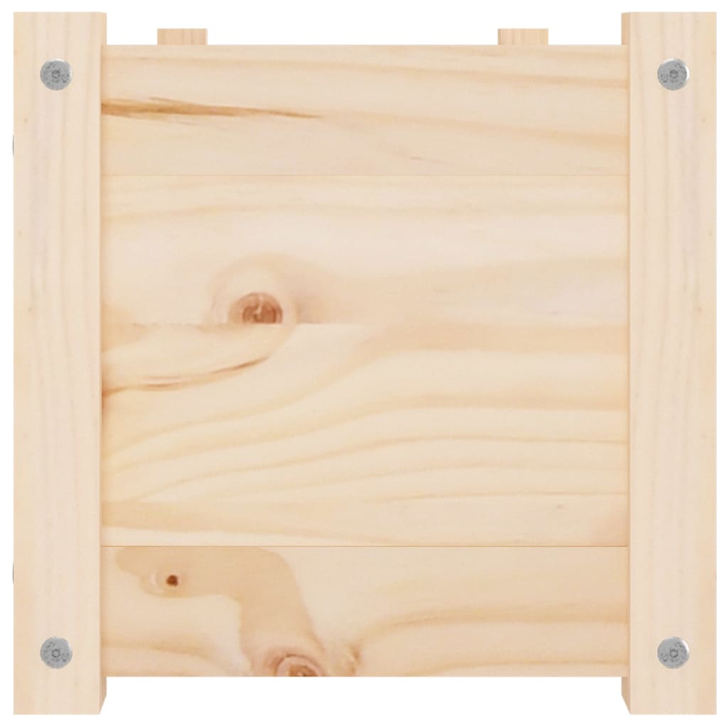 vidaXL Garden Planters 2 pcs 100x31x31 cm Solid Pinewood