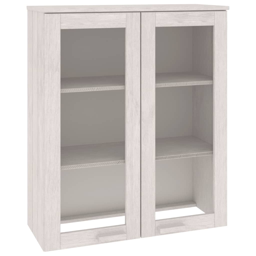 vidaXL Top for Highboard"HAMAR" White 85x35x100 cm Solid Wood Pine