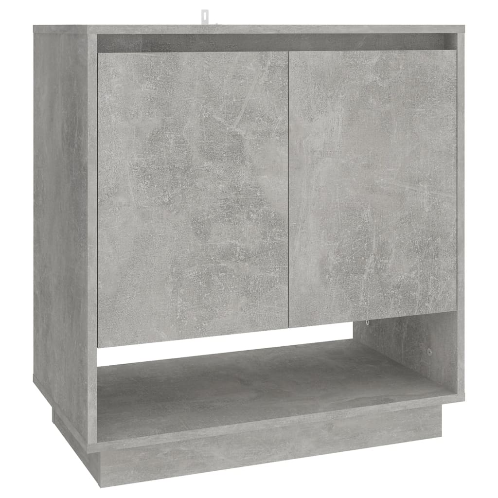 vidaXL Sideboard Concrete Grey 70x41x75 cm Engineered Wood