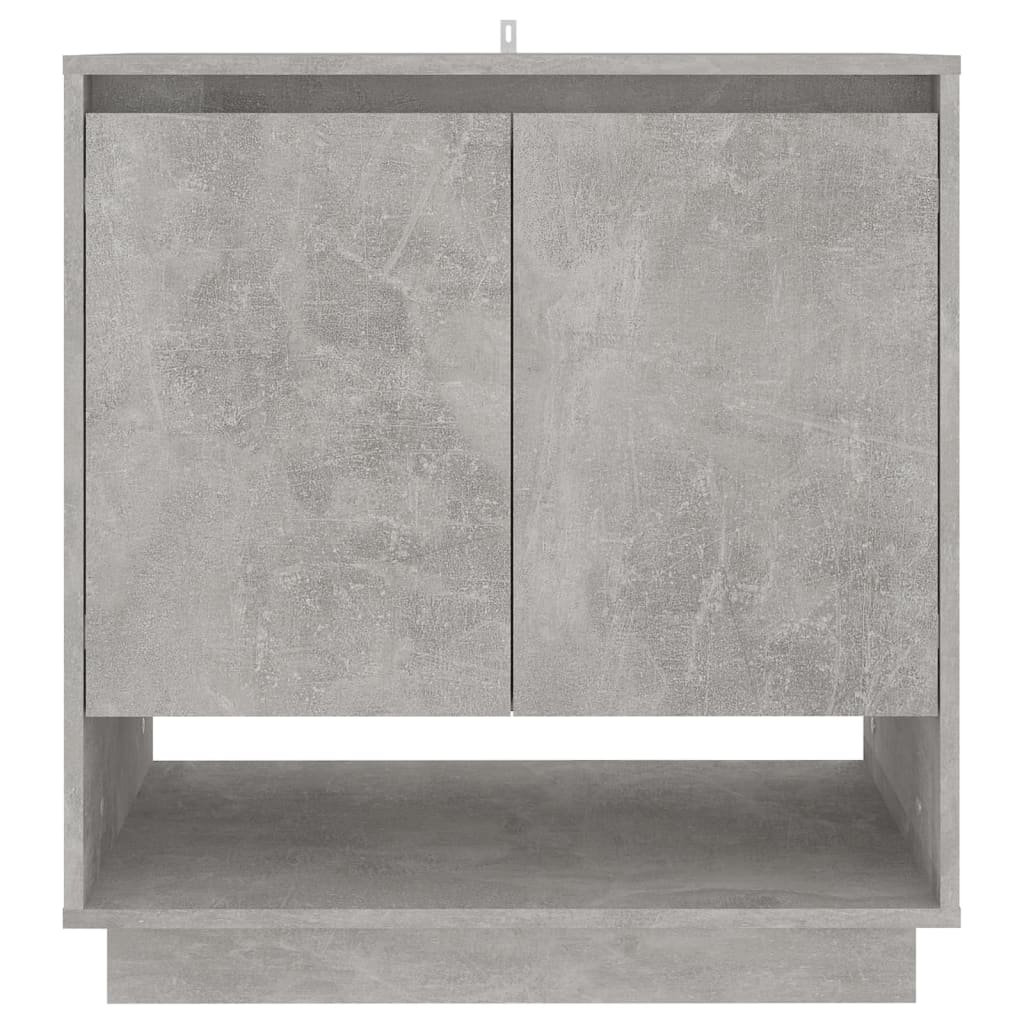 vidaXL Sideboard Concrete Grey 70x41x75 cm Engineered Wood