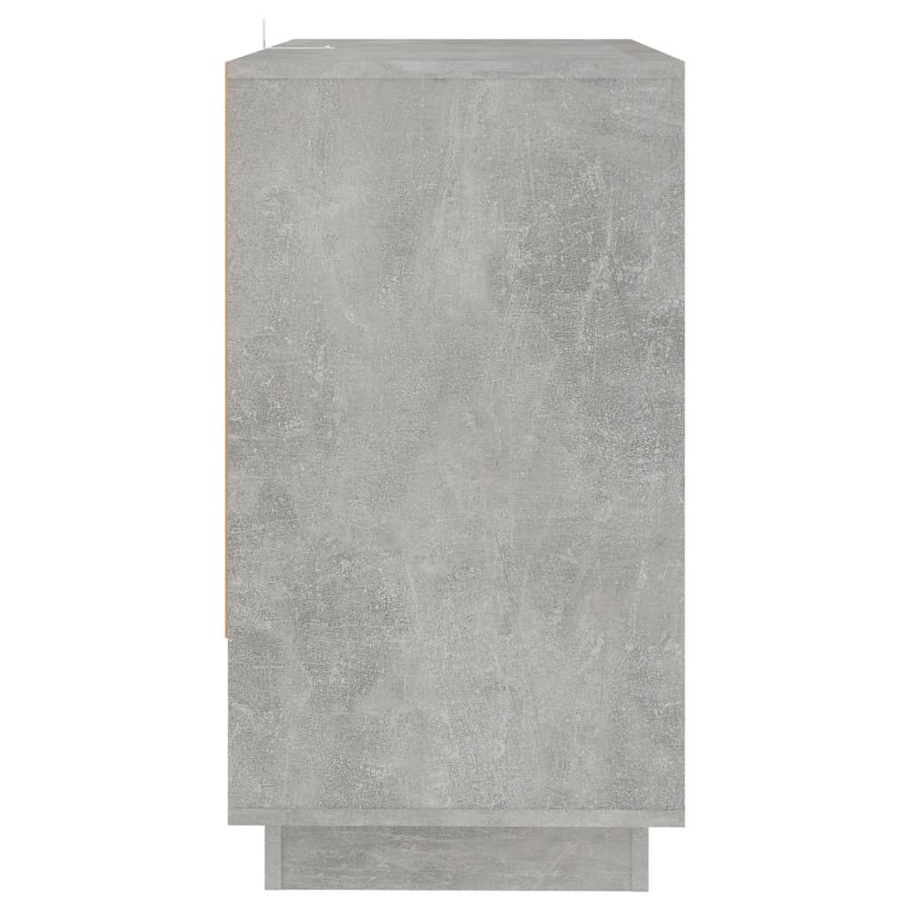 vidaXL Sideboard Concrete Grey 70x41x75 cm Engineered Wood