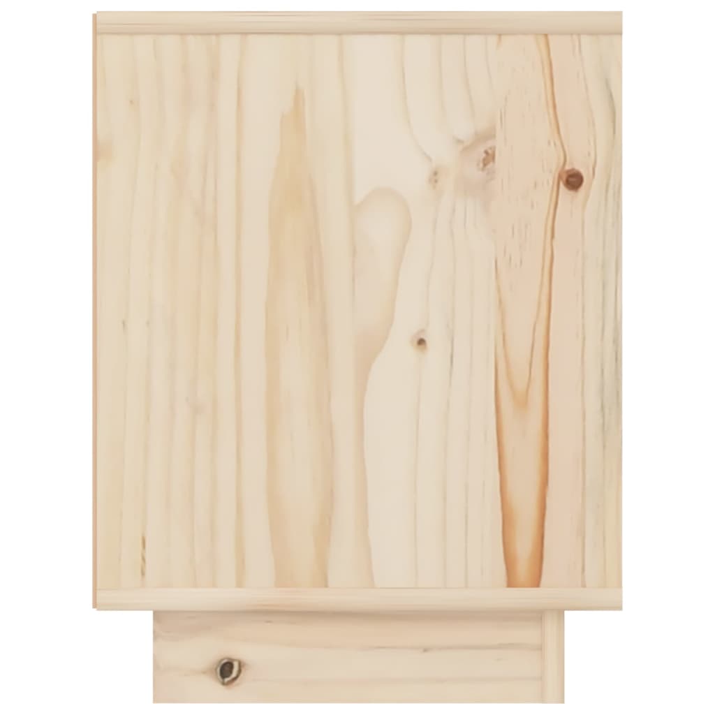 vidaXL Bedside Cabinet 40x30x40 cm Solid Wood Pine