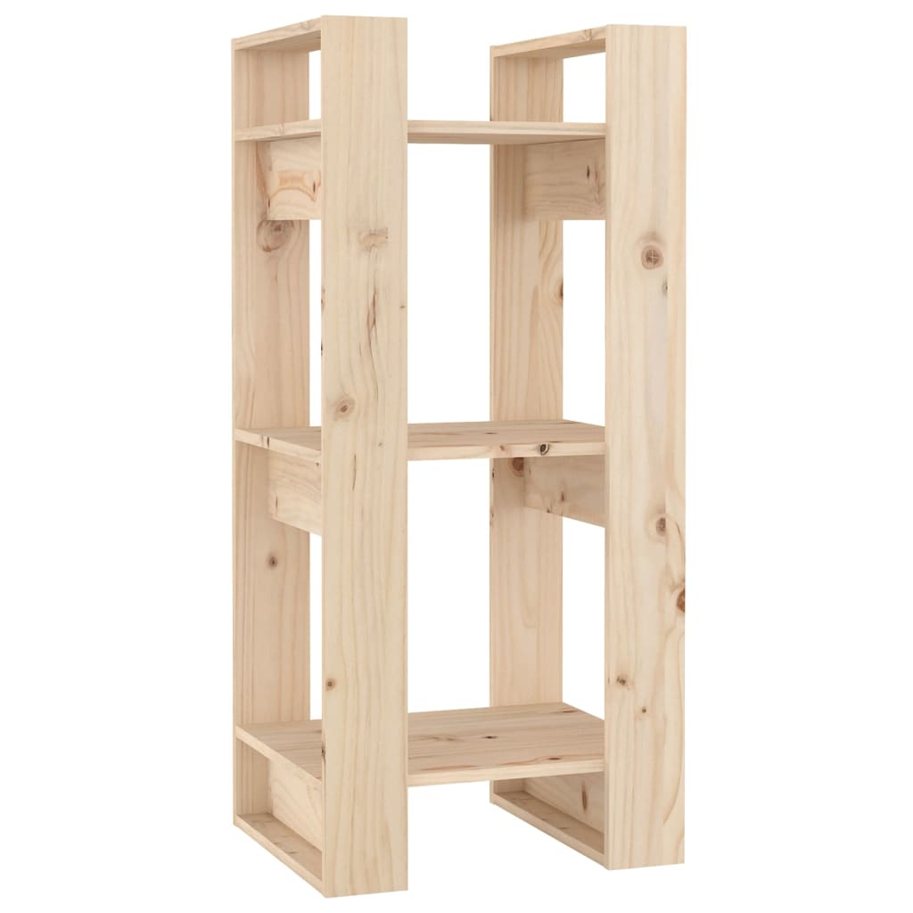 vidaXL Book Cabinet/Room Divider 41x35x91 cm Solid Wood Pine