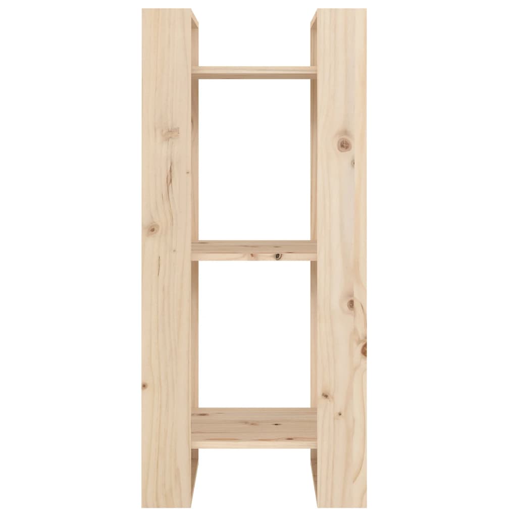 vidaXL Book Cabinet/Room Divider 41x35x91 cm Solid Wood Pine