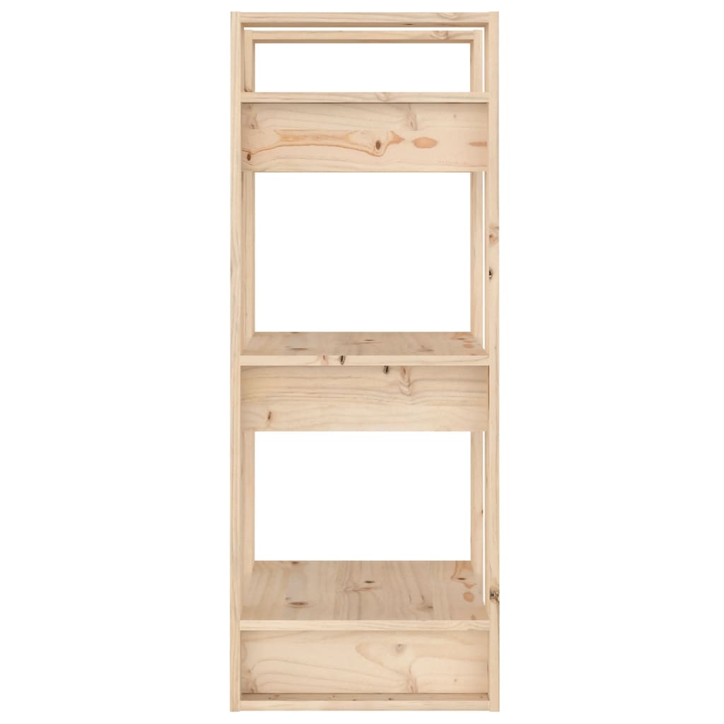 vidaXL Book Cabinet/Room Divider 41x35x91 cm Solid Wood Pine