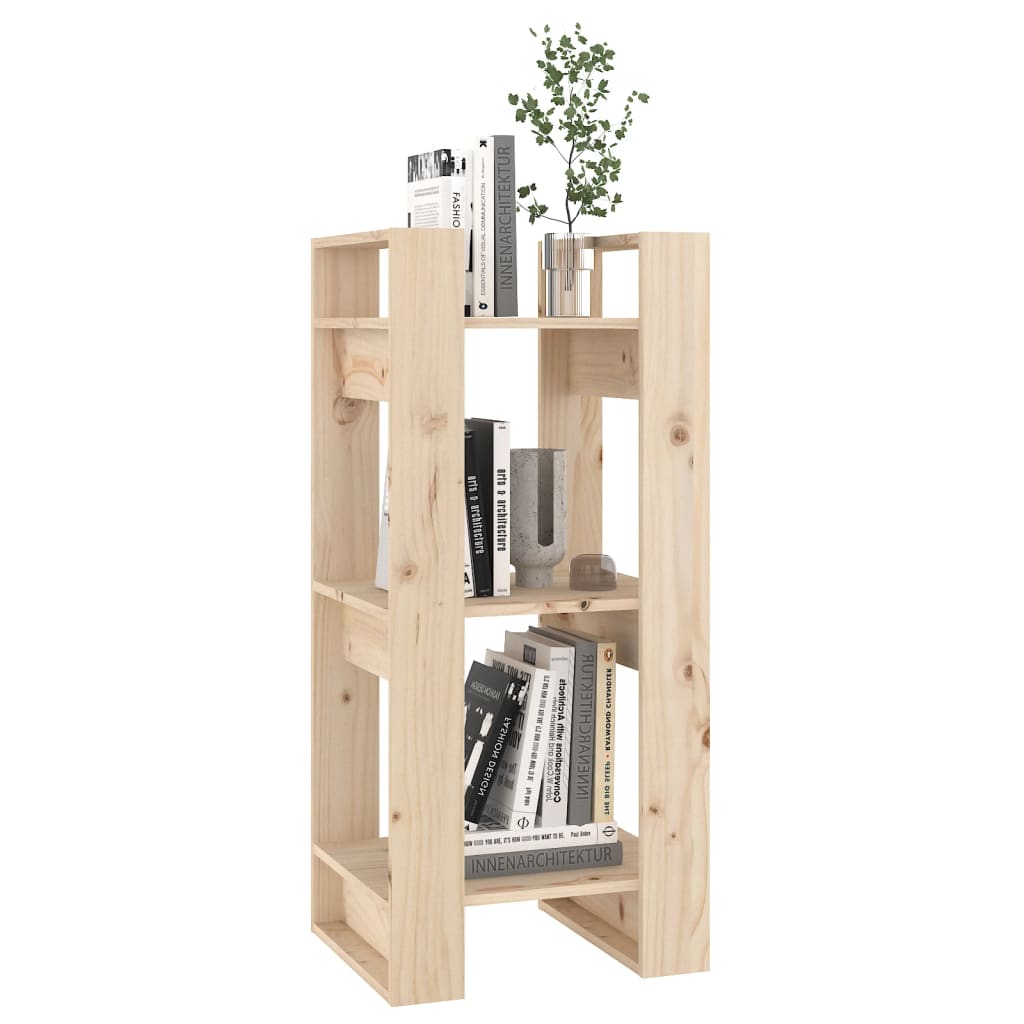 vidaXL Book Cabinet/Room Divider 41x35x91 cm Solid Wood Pine