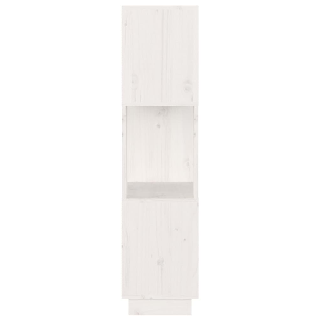vidaXL Book Cabinet/Room Divider White 51x25x101 cm Solid Wood Pine