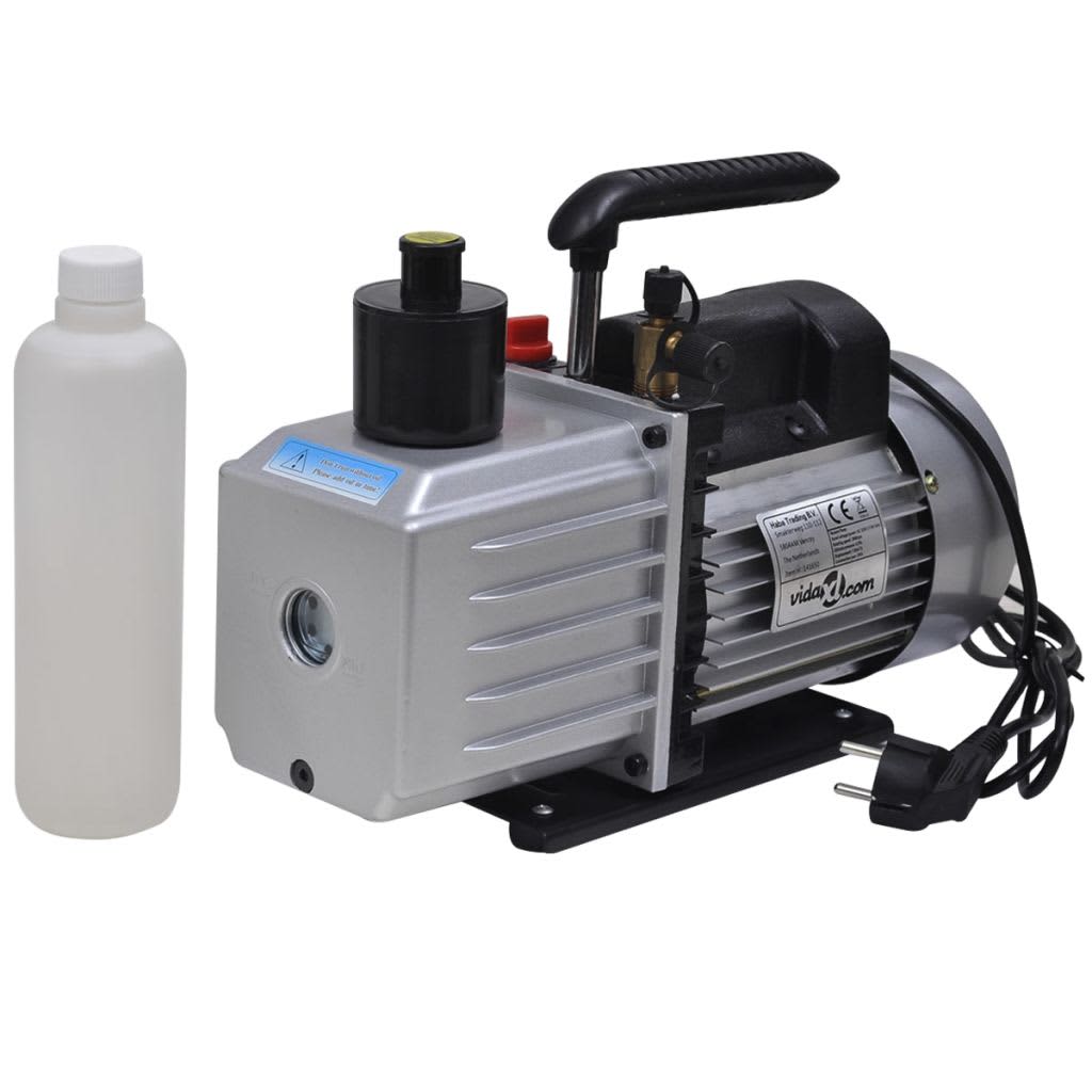 vidaXL Vacuum Pump 100 L/min with 4-way Manifold Gauge Set in Tool Kit