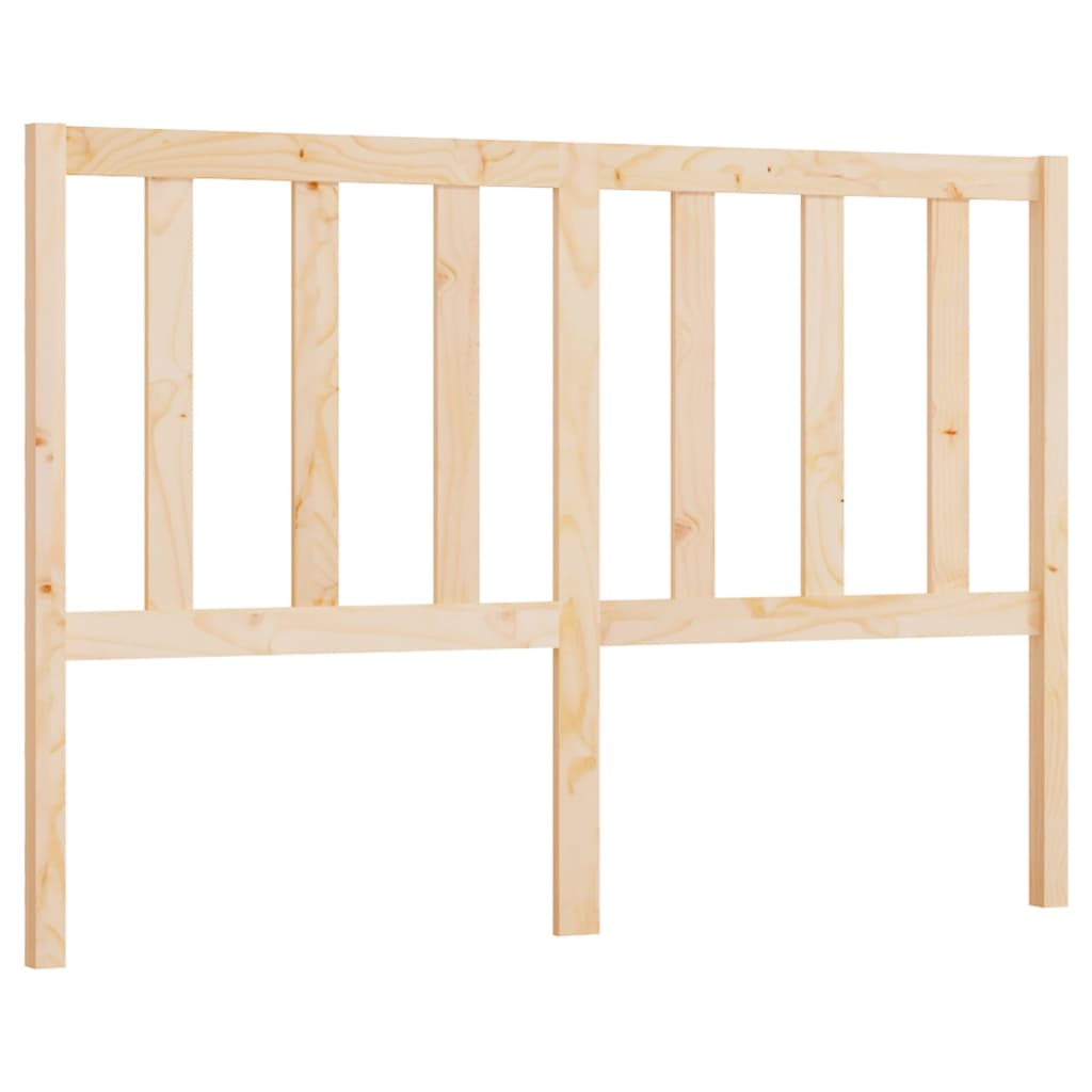 vidaXL Bed Headboard 156 cm Solid Wood Pine
