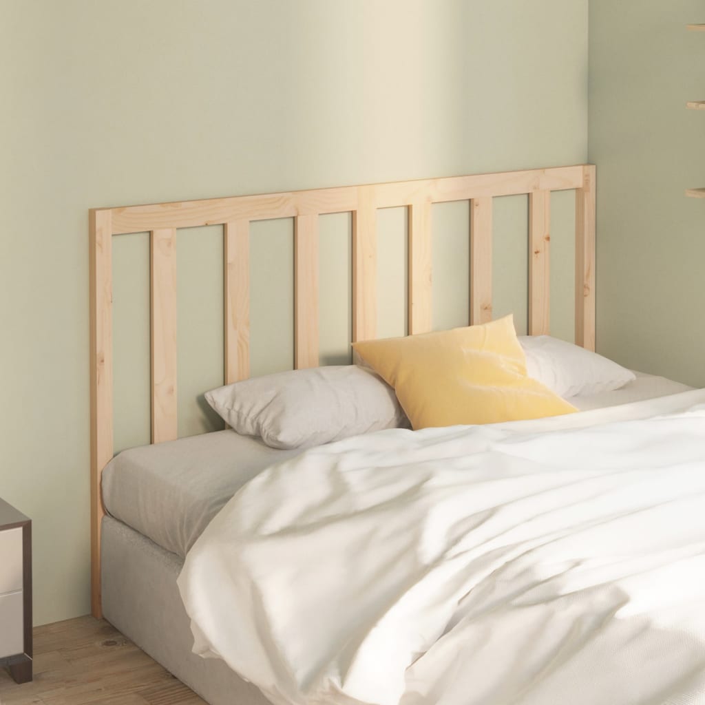 vidaXL Bed Headboard 156 cm Solid Wood Pine