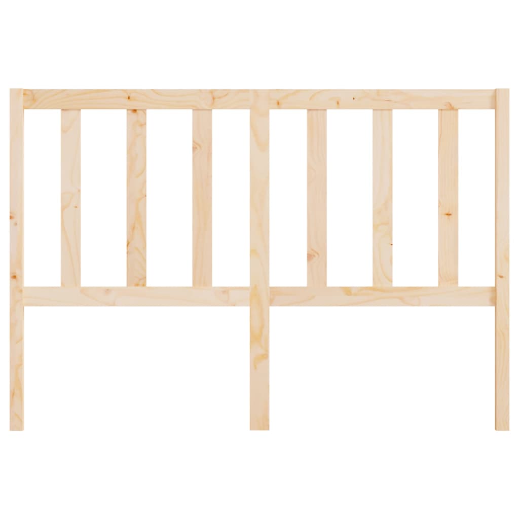 vidaXL Bed Headboard 156 cm Solid Wood Pine