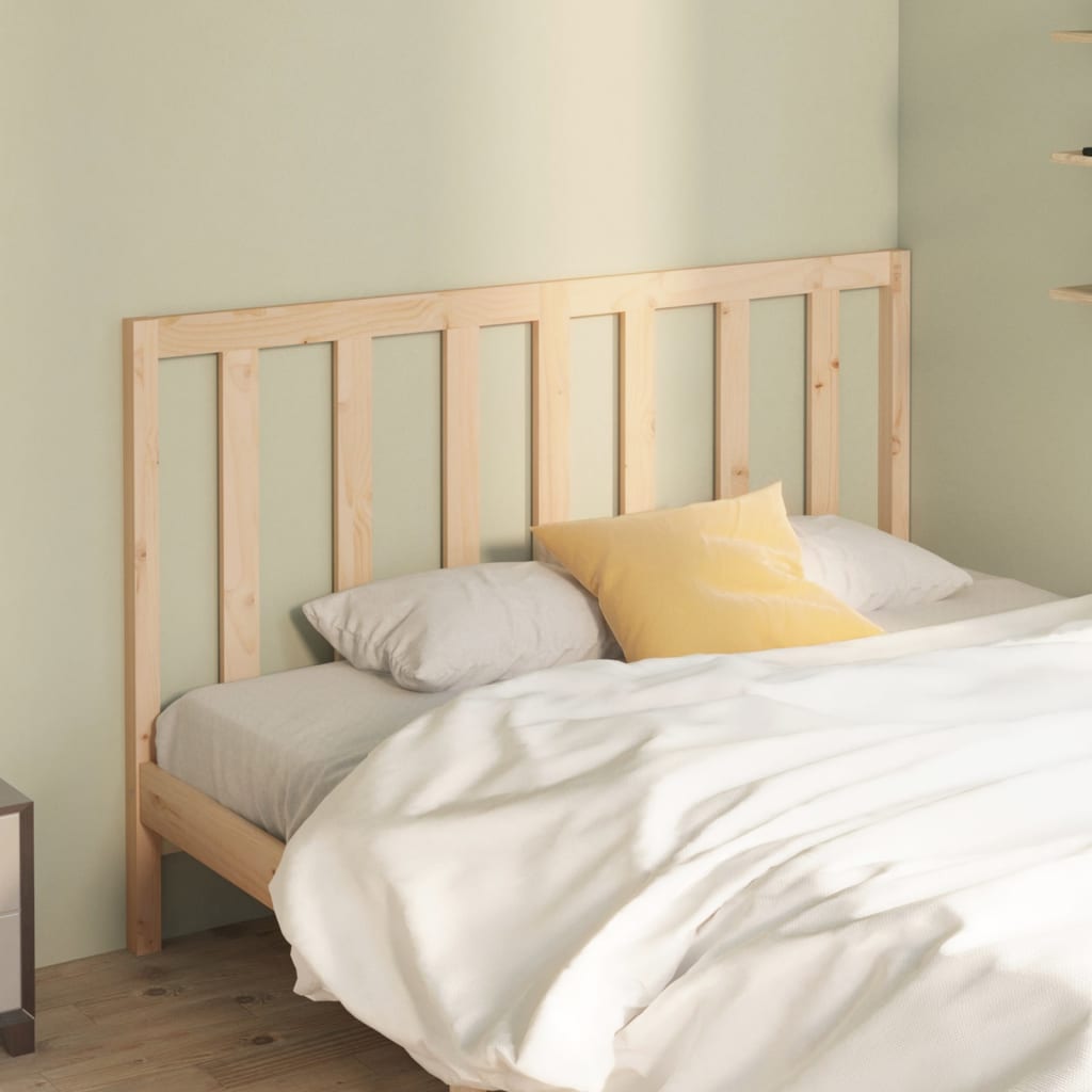 vidaXL Bed Headboard 156 cm Solid Wood Pine