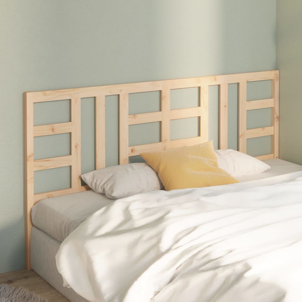 vidaXL Bed Headboard 186 cm Solid Wood Pine