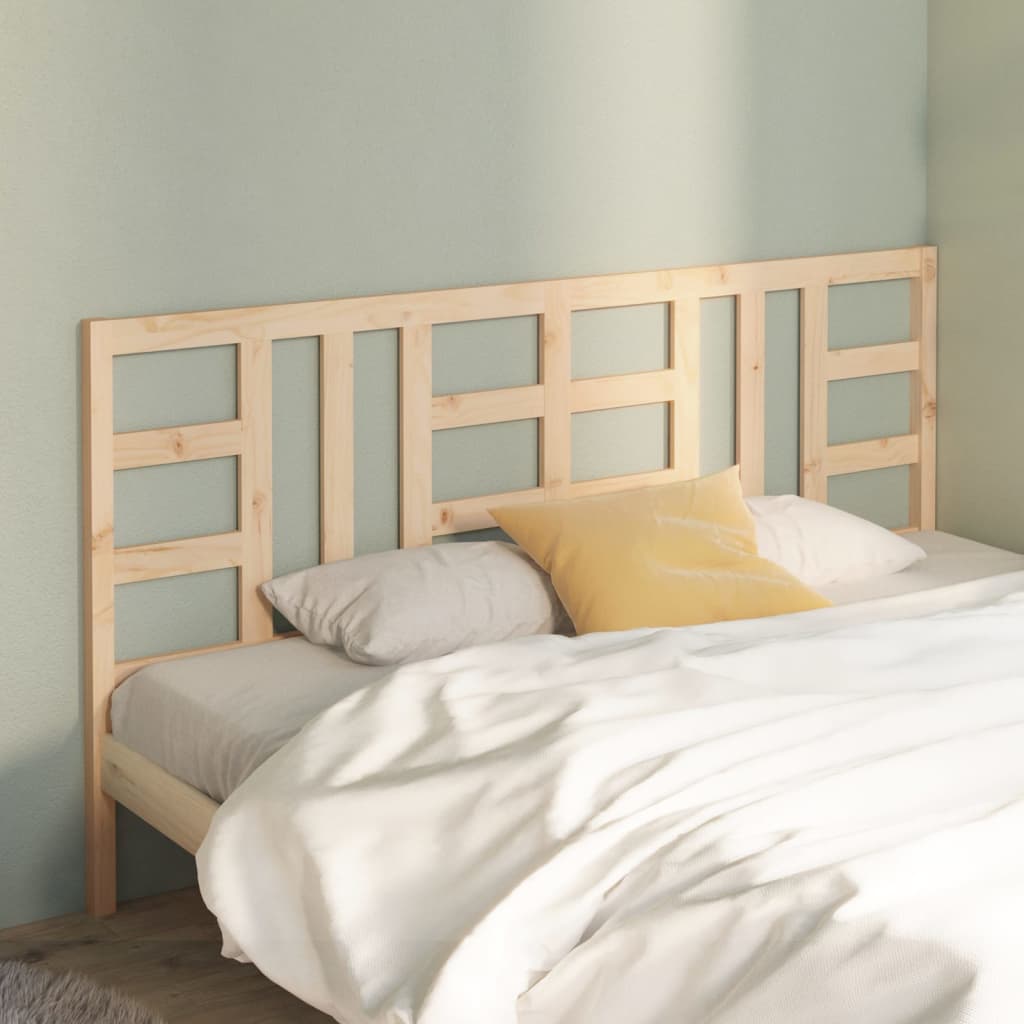 vidaXL Bed Headboard 186 cm Solid Wood Pine