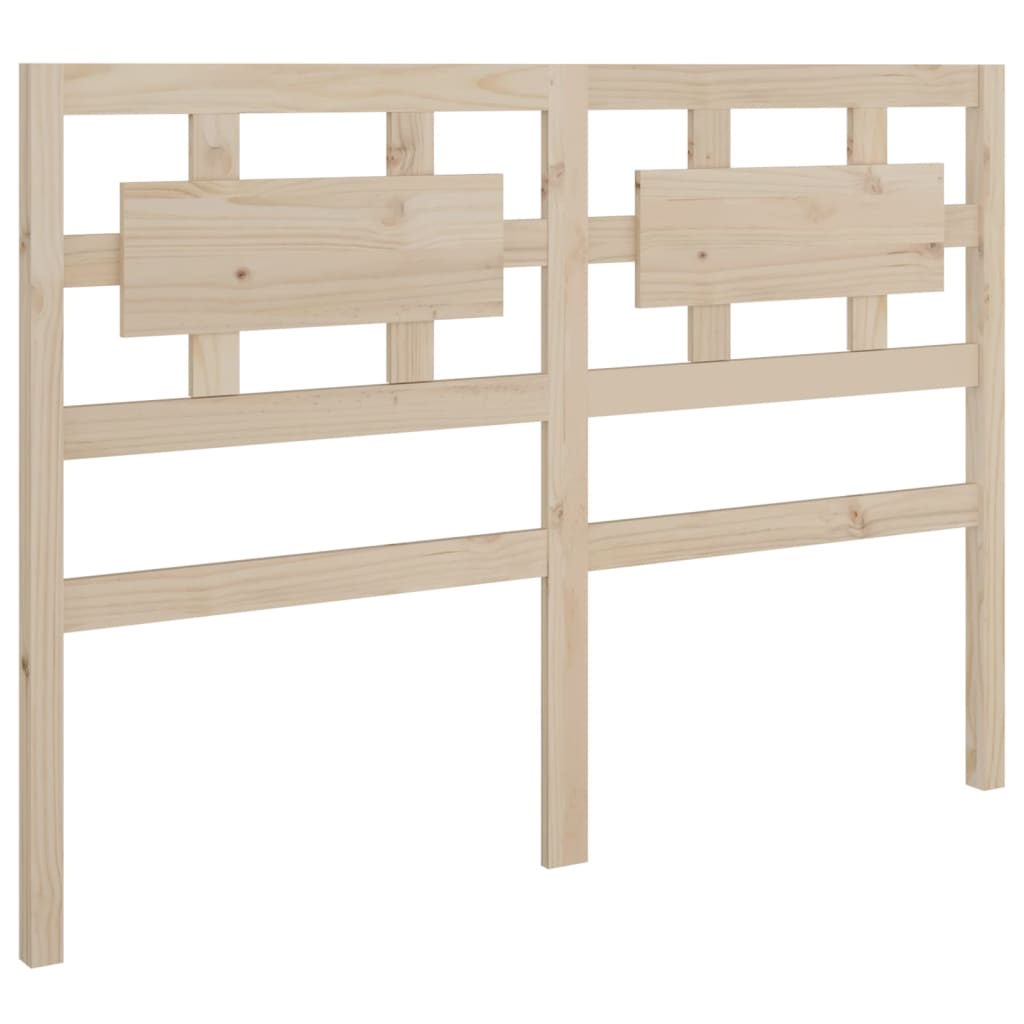 vidaXL Bed Headboard 140.5 cm Solid Wood Pine