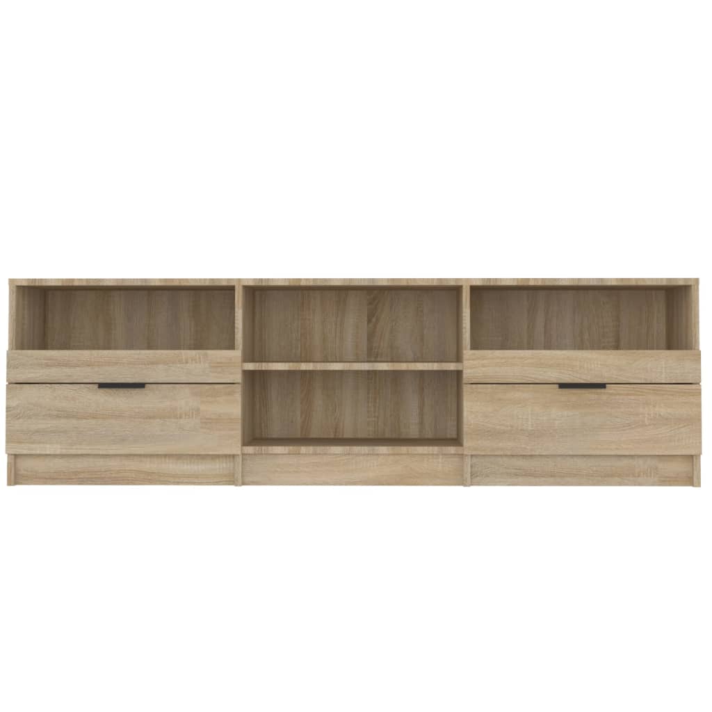vidaXL TV Cabinet Sonoma Oak 150x33.5x45 cm Engineered Wood
