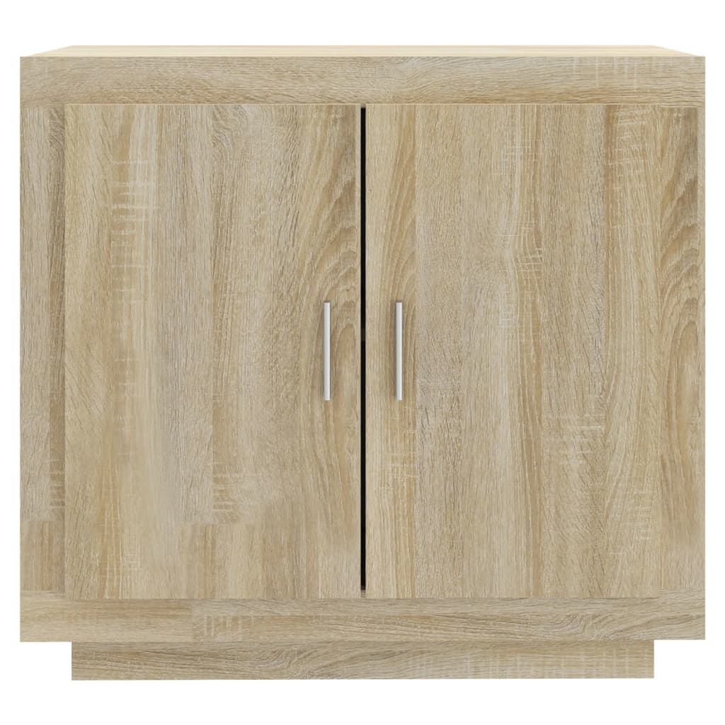vidaXL Sideboard Sonoma Oak 80x40x75 cm Engineered Wood