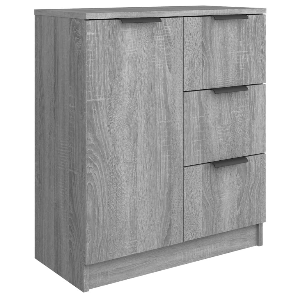 vidaXL Sideboard Grey Sonoma 60x30x70 cm Engineered Wood