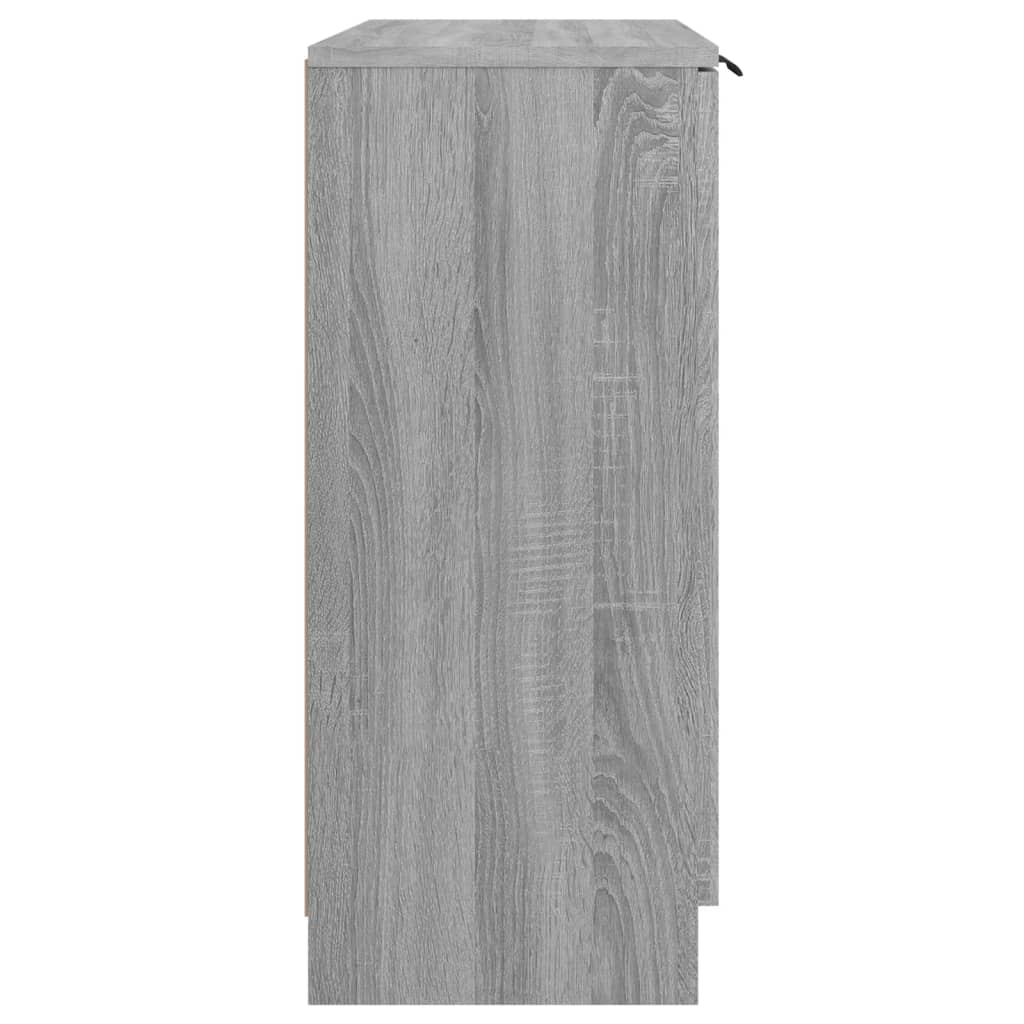 vidaXL Sideboard Grey Sonoma 60x30x70 cm Engineered Wood
