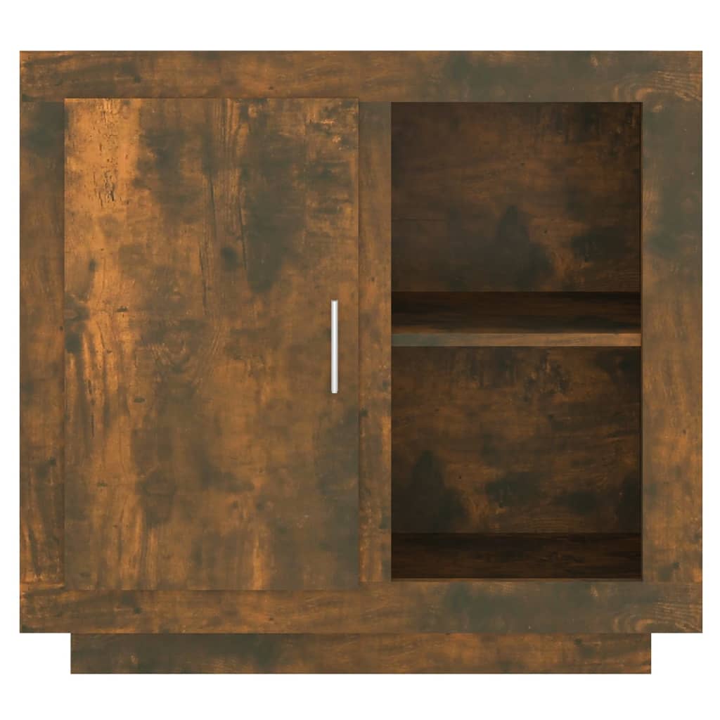 vidaXL Sideboard Smoked Oak 80x40x75 cm