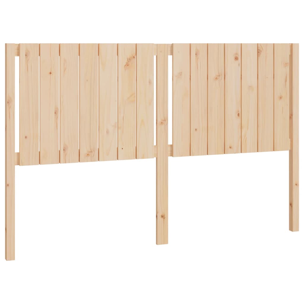 vidaXL Bed Headboard 155.5x4x100 cm Solid Wood Pine