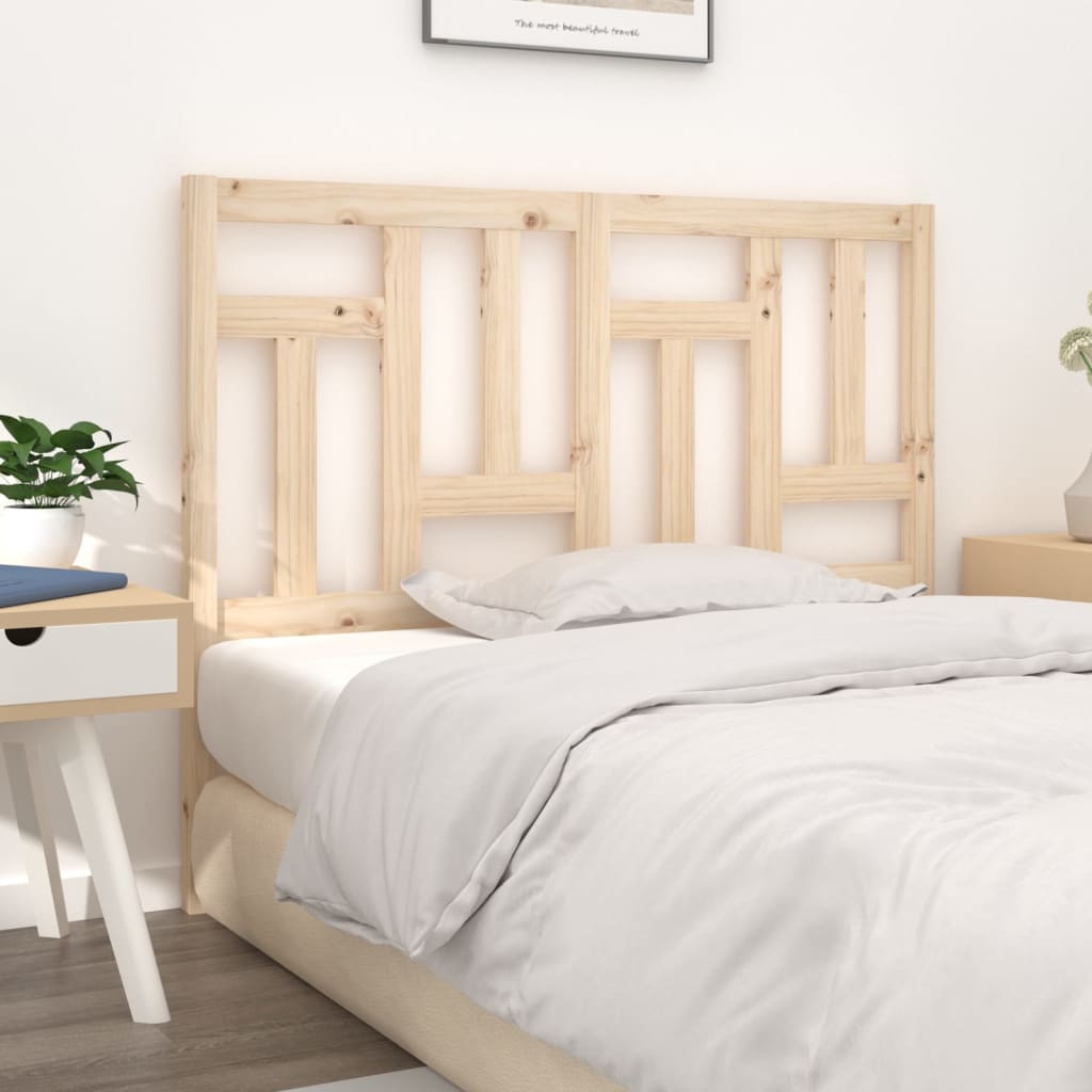 vidaXL Bed Headboard 185.5 cm Solid Wood Pine