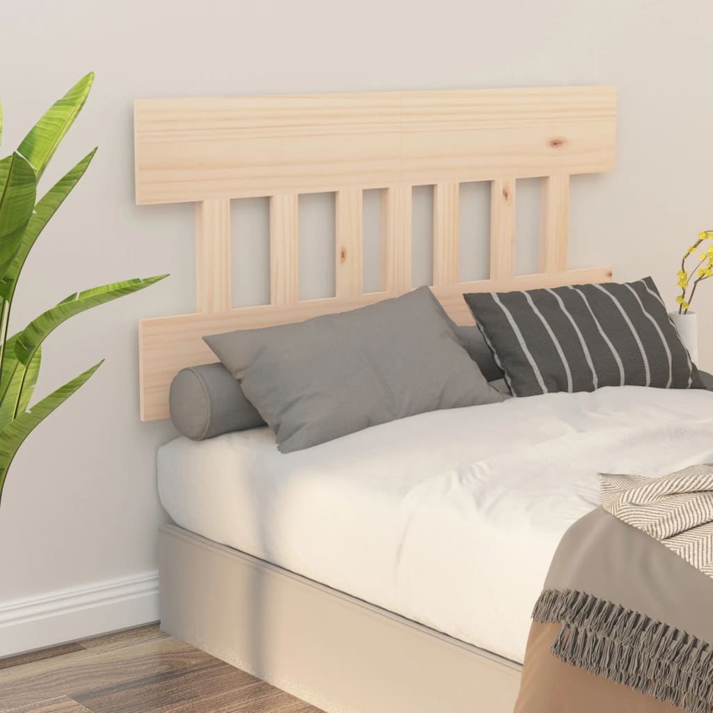 vidaXL Bed Headboard 138.5 cm Solid Wood Pine