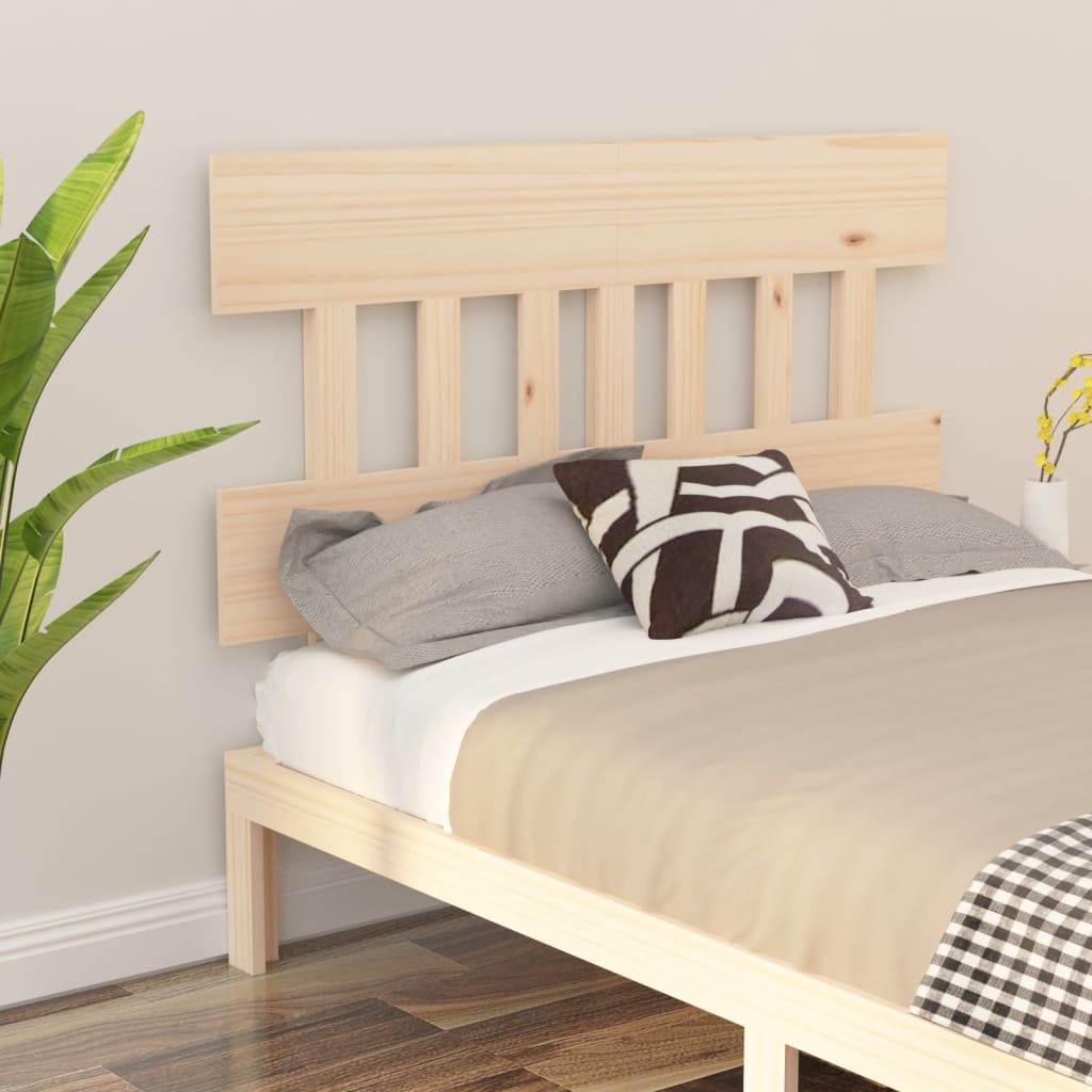 vidaXL Bed Headboard 138.5 cm Solid Wood Pine