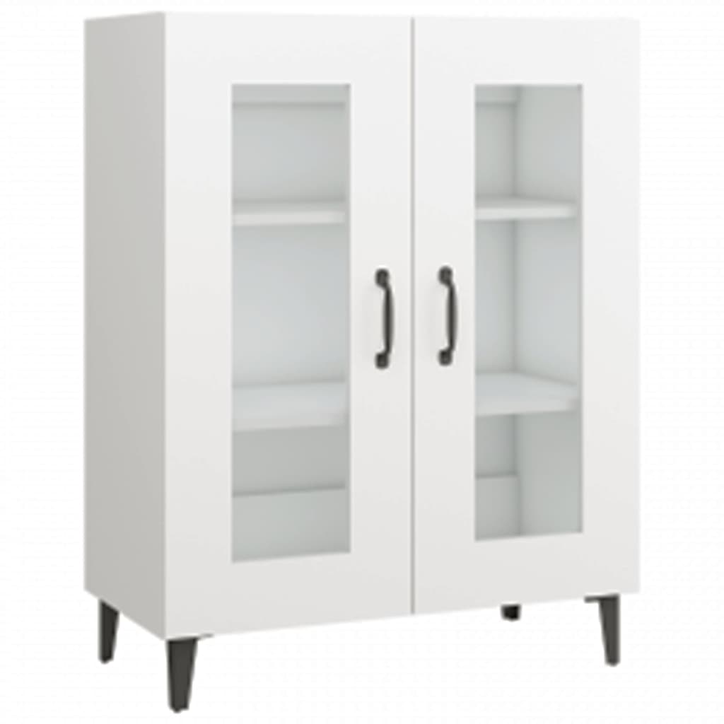 vidaXL Highboard White 69.5x34x180 cm Engineered Wood