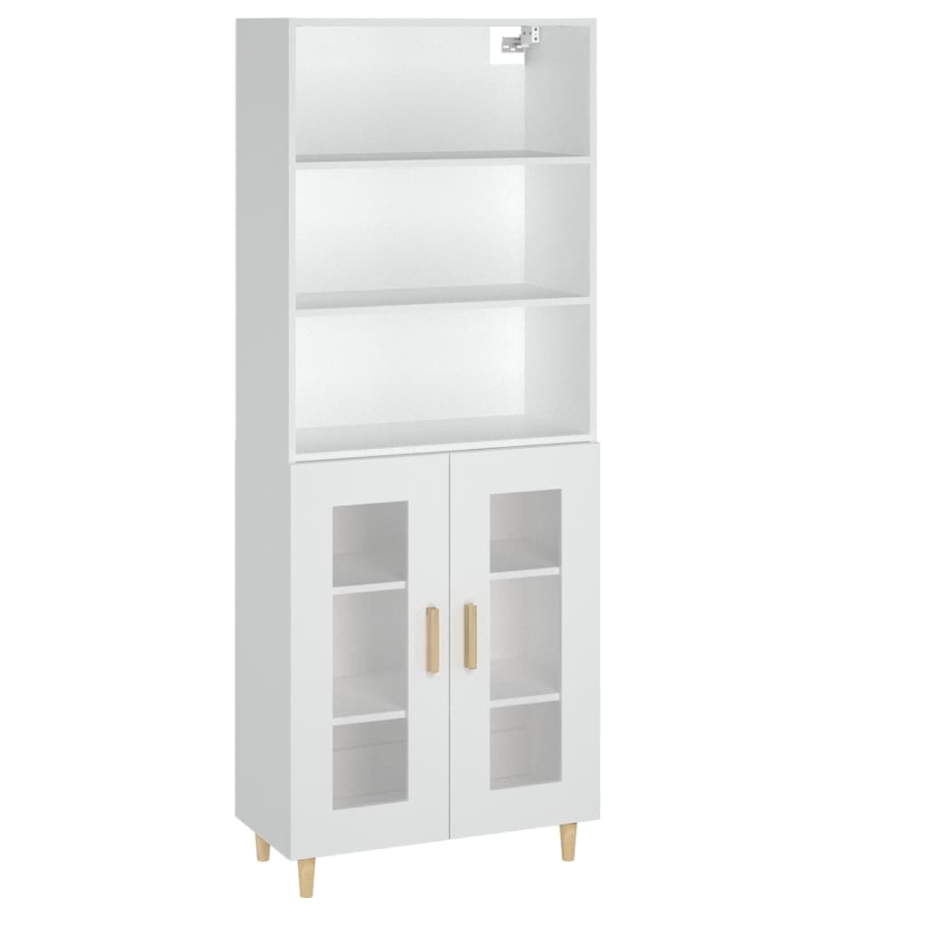 vidaXL Highboard White Engineered Wood