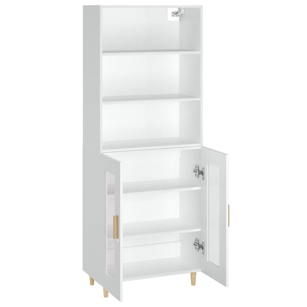 vidaXL Highboard White Engineered Wood