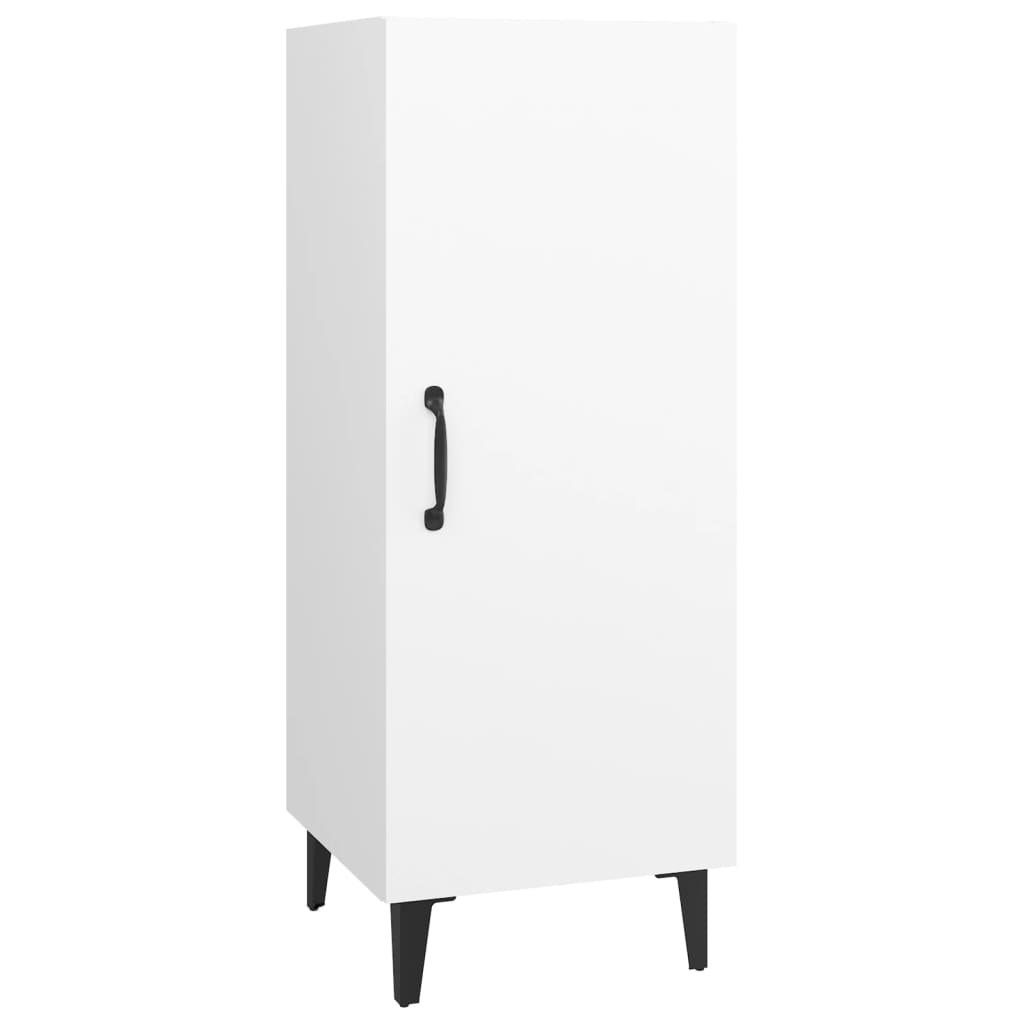 vidaXL Highboard White 34.5x34x180 cm Engineered Wood