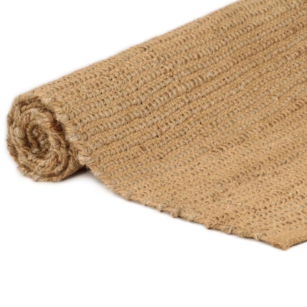 vidaXL Rug Rectangular Natural 160x230 cm Jute