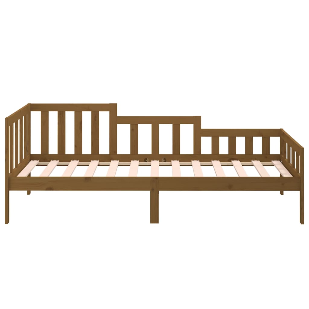 vidaXL Day Bed without Mattress Honey Brown 90x190 cm Solid Wood Pine