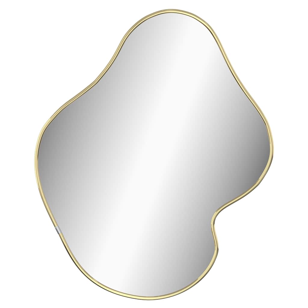 vidaXL Wall Mirror Gold 50x40 cm